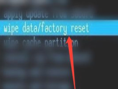 华为进入recovery模式第3步