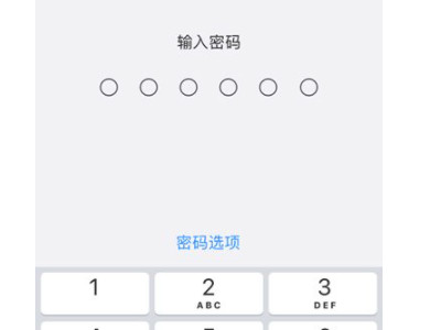iphone密码第3步