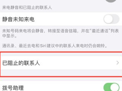 苹果历史拦截电话记录第3步