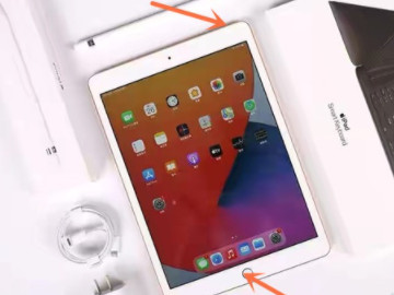 ipad2020截屏快捷键手势第5步
