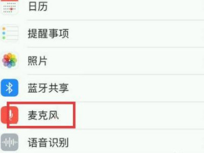 麦克风启用不成功苹果手机第3步