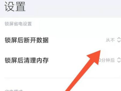 小米11数据经常断网第4步