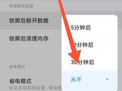 小米11数据经常断网第5步