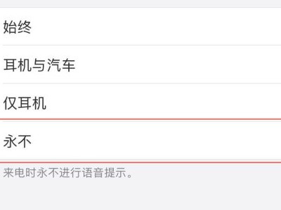 苹果来电播报联系人姓名怎么关闭第4步