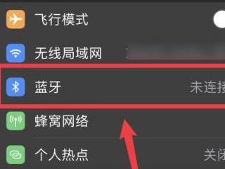 iphone11蓝牙发现不了设备第1步