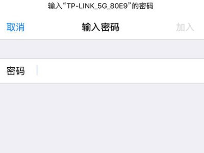 苹果wifi输错密码后不能重新输入第5步