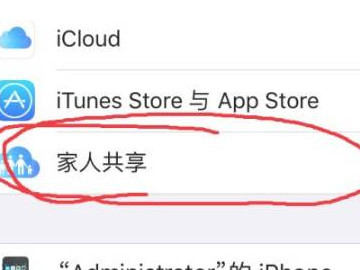 苹果家人共享如何关闭第2步