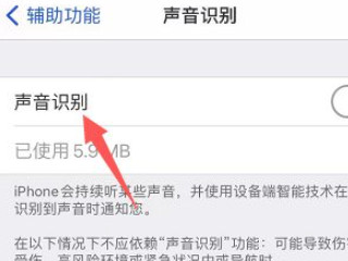 苹果声音识别有什么用第3步