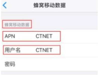 iphone11找不到apn设置第5步