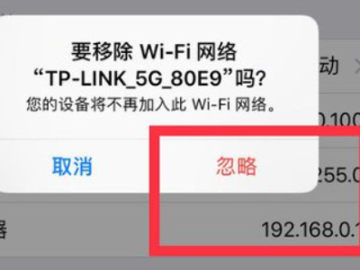 苹果怎么忘记wifi密码重新连接第4步