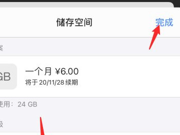苹果怎么取消icloud自动续费6元第6步