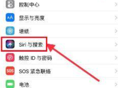苹果12siri唤醒不了怎么回事第2步