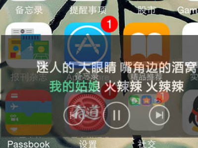 苹果歌词怎么显示在桌面上第6步