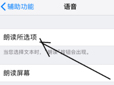 苹果x备忘录怎么没有朗读第4步