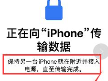 新旧苹果传输数据中断怎么办第8步