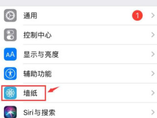苹果怎么设置不用手按的动态壁纸第2步