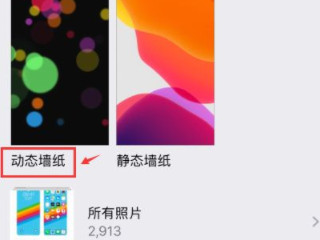 苹果怎么设置不用手按的动态壁纸第4步