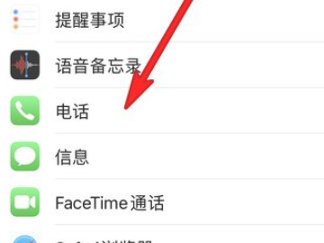 苹果手机如何查看本机号码第2步
