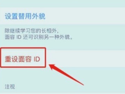 苹果手机面容识别老是显示低一点第3步