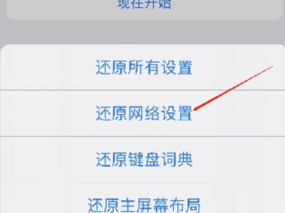苹果网络差怎么改善第4步