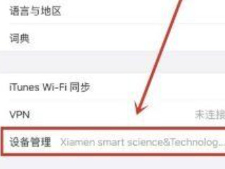 ios14设备管理信任不见了第6步