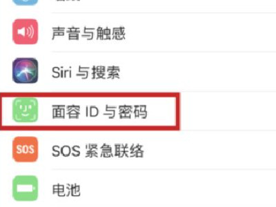 iphone人脸识别直接跳到桌面第2步