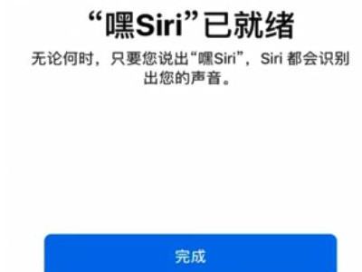 苹果手机怎么语音唤醒siri第6步