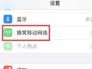 苹果125g手机怎么用5g网络第2步