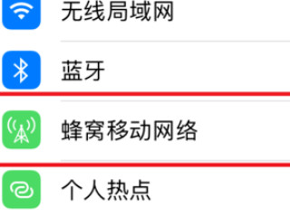 苹果手机1x网络怎么办第2步