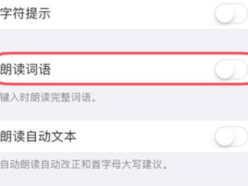 苹果手机一打字就读出来第5步