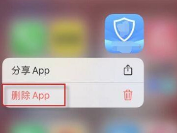 苹果手机软件从主屏幕移除后怎么删除第4步
