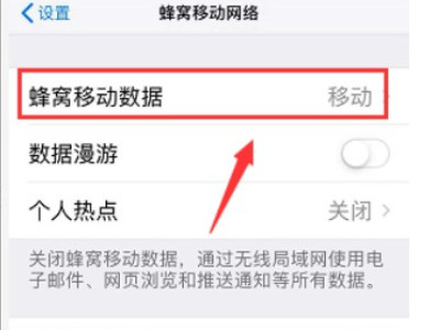 xr双卡怎么设置第2步