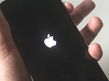 iphonex强制重启方法第4步