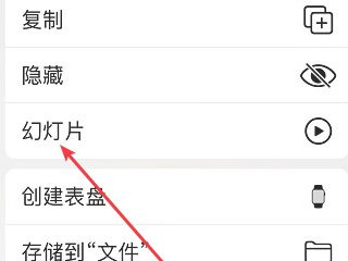 iphone相册做幻灯片怎么保存第4步