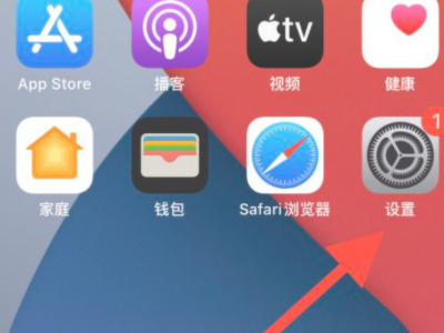 苹果防窥屏怎么设置第1步