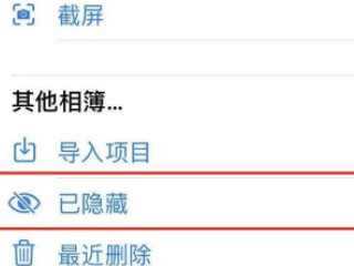 苹果手机怎么看隐藏照片第4步