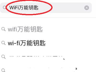 苹果手机怎么用万能钥匙第1步