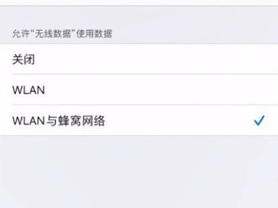 app自动关闭wlan和蜂窝第4步