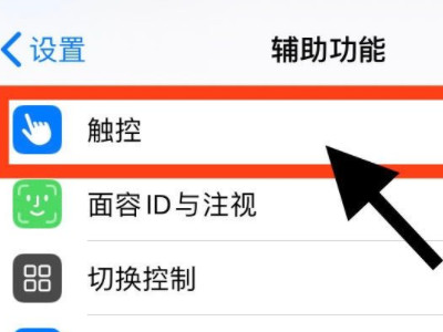 苹果ios14小圆点怎么关闭第3步