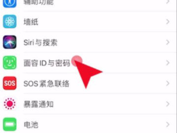 苹果12怎么设置密码第2步