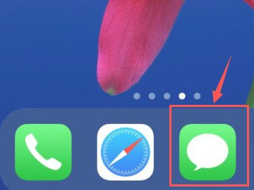 iphone怎么选择发短信的号码第1步