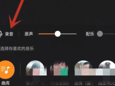 快手怎么把音乐变成自己的作品原声第3步