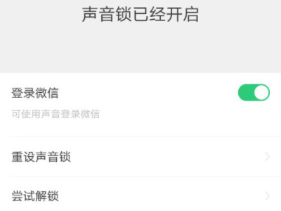 微信声音锁怎么用第6步
