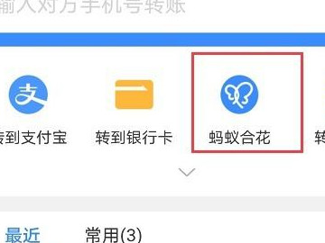 蚂蚁合花怎么关闭第2步