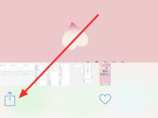 iphone照片分享没有微信第1步