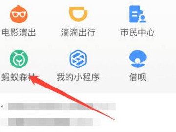 蚂蚁森林怎么领荒漠猫第1步