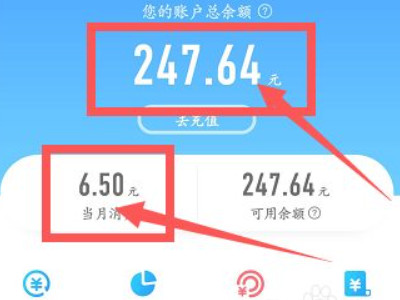中国移动话费余额查询第5步
