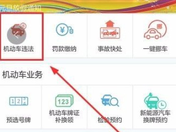 交管123123违章查询在哪第3步