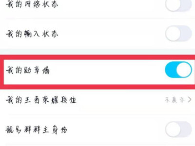为什么没有qq勋章第4步