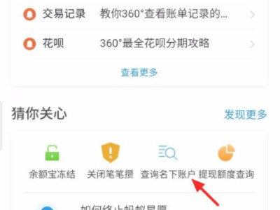 怎么查询支付宝实名认证了几个账号第2步